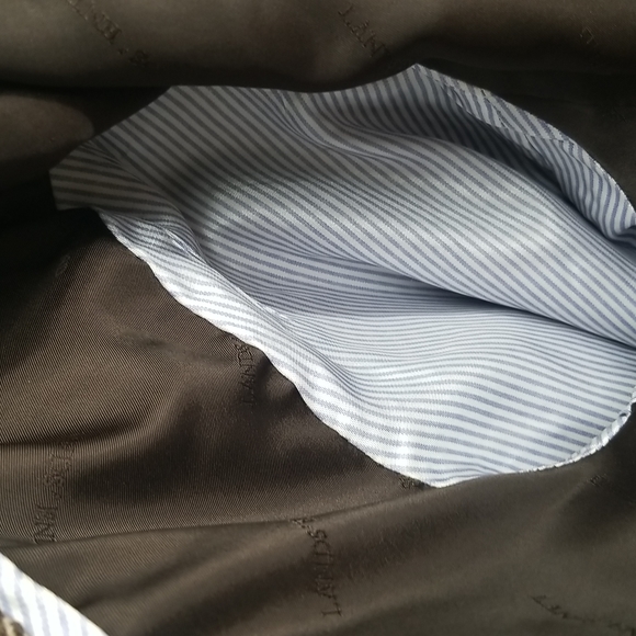 Lands' End Plaid Pea Coat Jacket - Picture 9 of 10